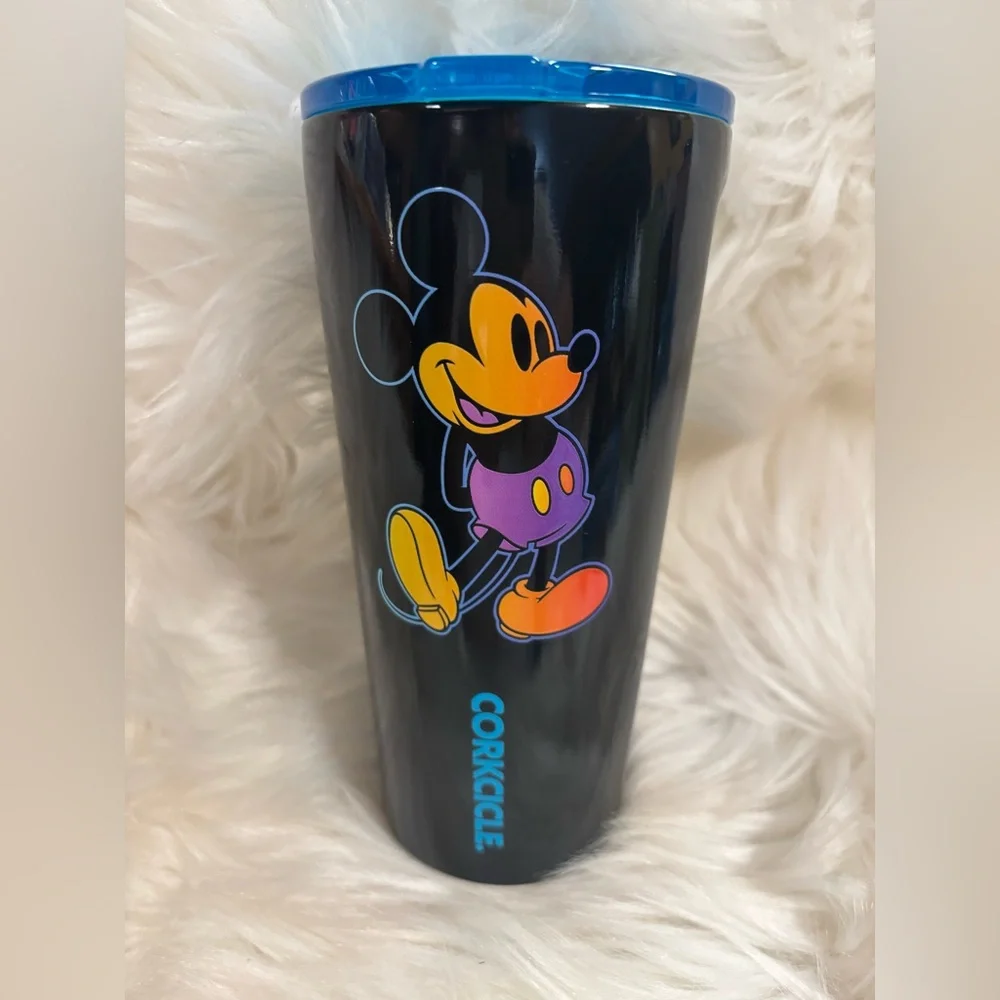 Disney Parks Disneyland 70th Anniversary Corkcicle Tumbler NEW